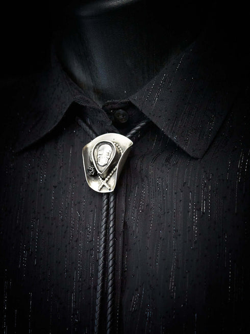 BoloTie Cowboy Skull Pendant